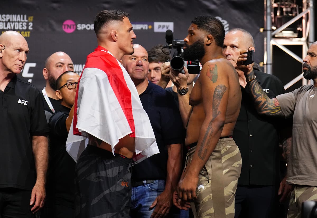 Ufc Video Ceremonial Weigh In Fighter Faceoffs