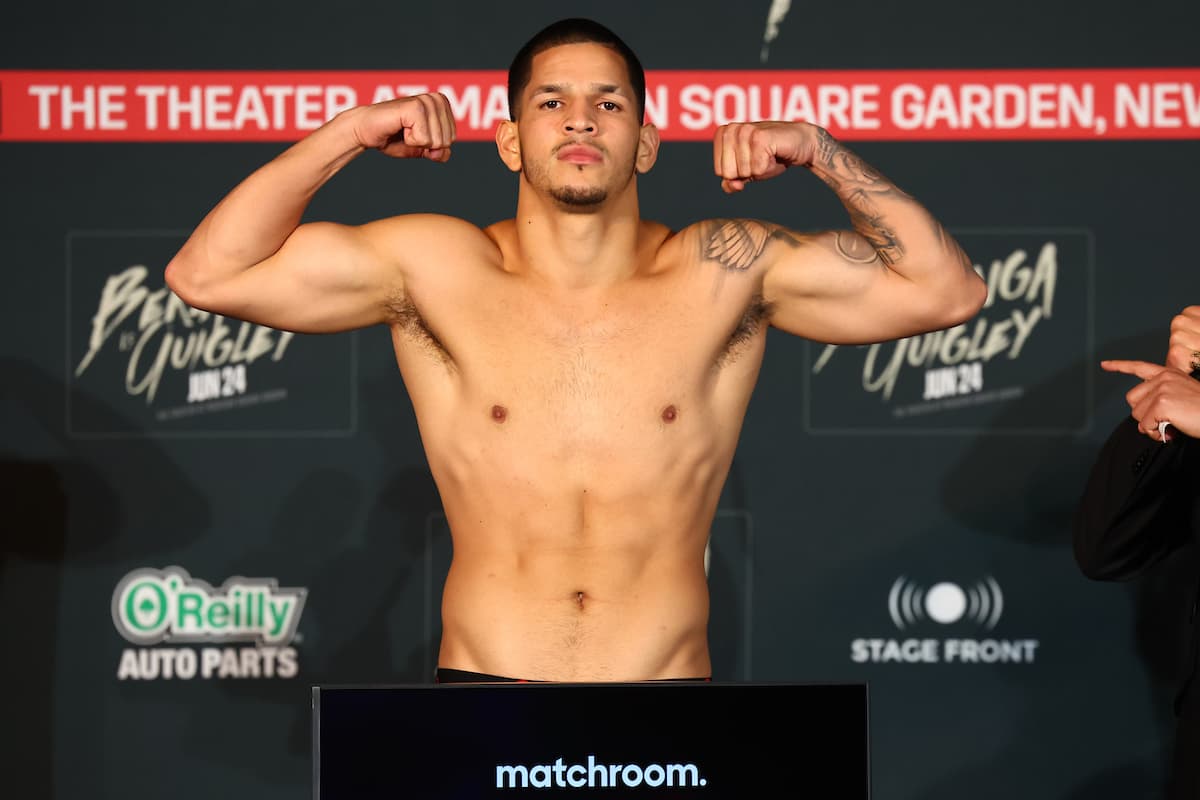 Edgar Berlanga Vs Padraig McCrory On Weight For NABO 168-pound Title In ...