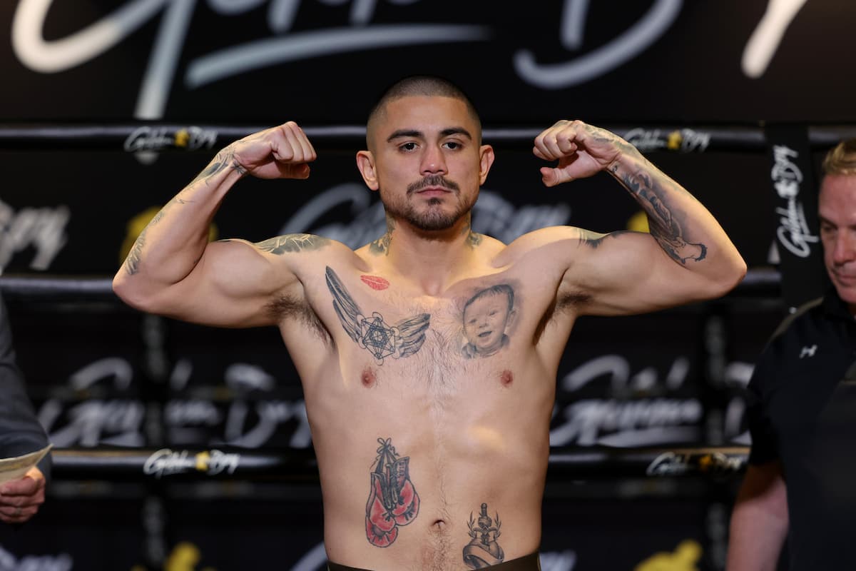 Photos: Joseph Diaz vs Jesus Perez on weight for 140-pound bout in ...