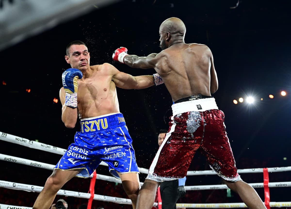 Full Fight Video Tim Tszyu Stops Tony Harrison In Ninth Round To Land Title 3380