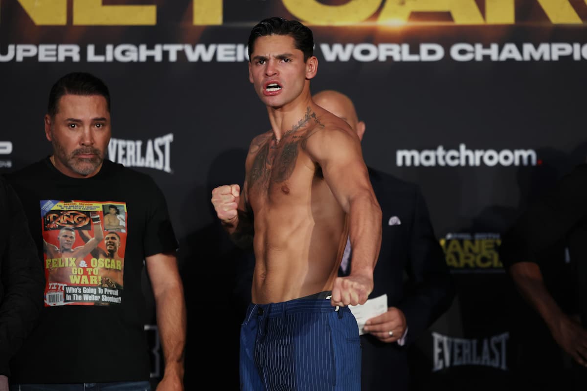 Ryan Garcia ineligible to claim title against Devin Haney after missed weight