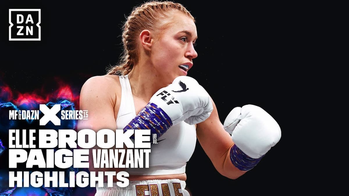 Elle Brooke vs Paige VanZant full fight video highlights