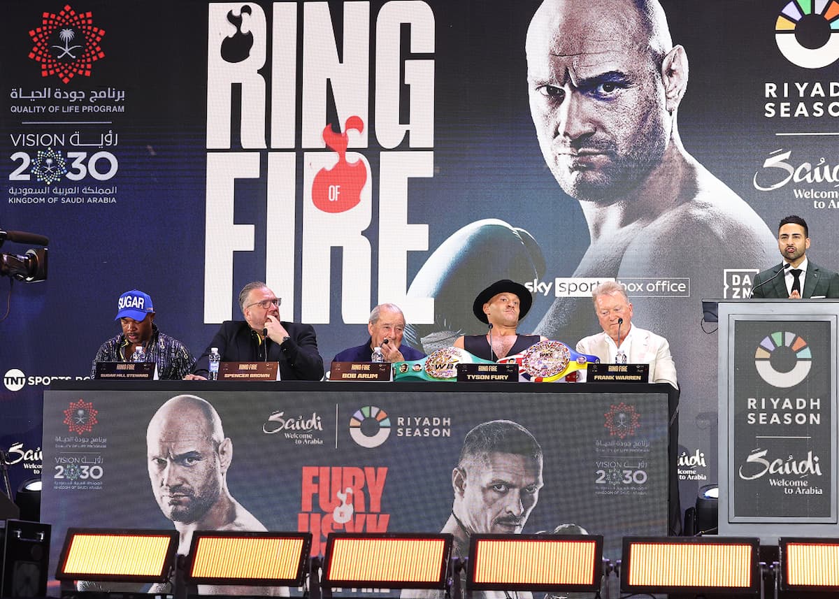 Fury vs Usyk press conference