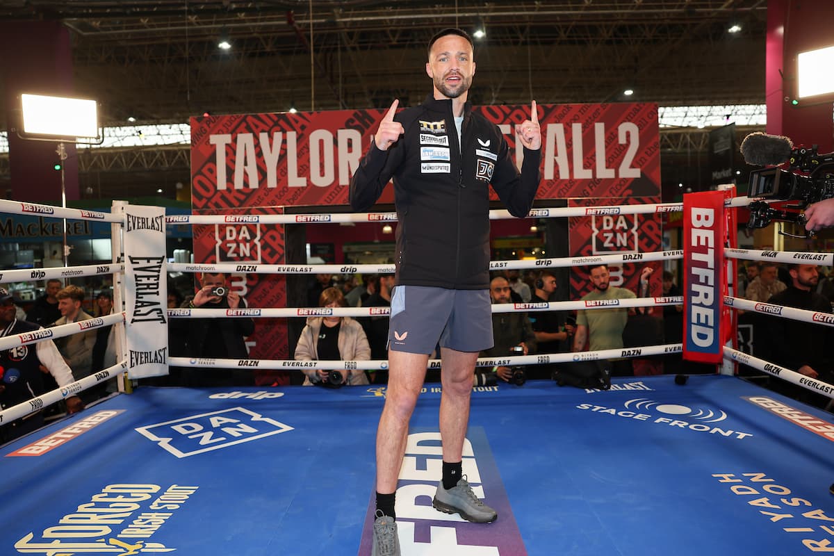 Josh Taylor primed for Jack Catterall rematch