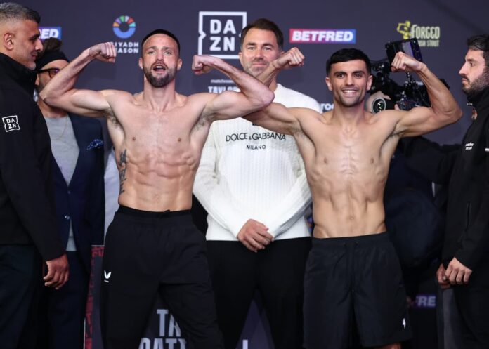 Josh Taylor faces Jack Catterall in rematch live from Leeds, England