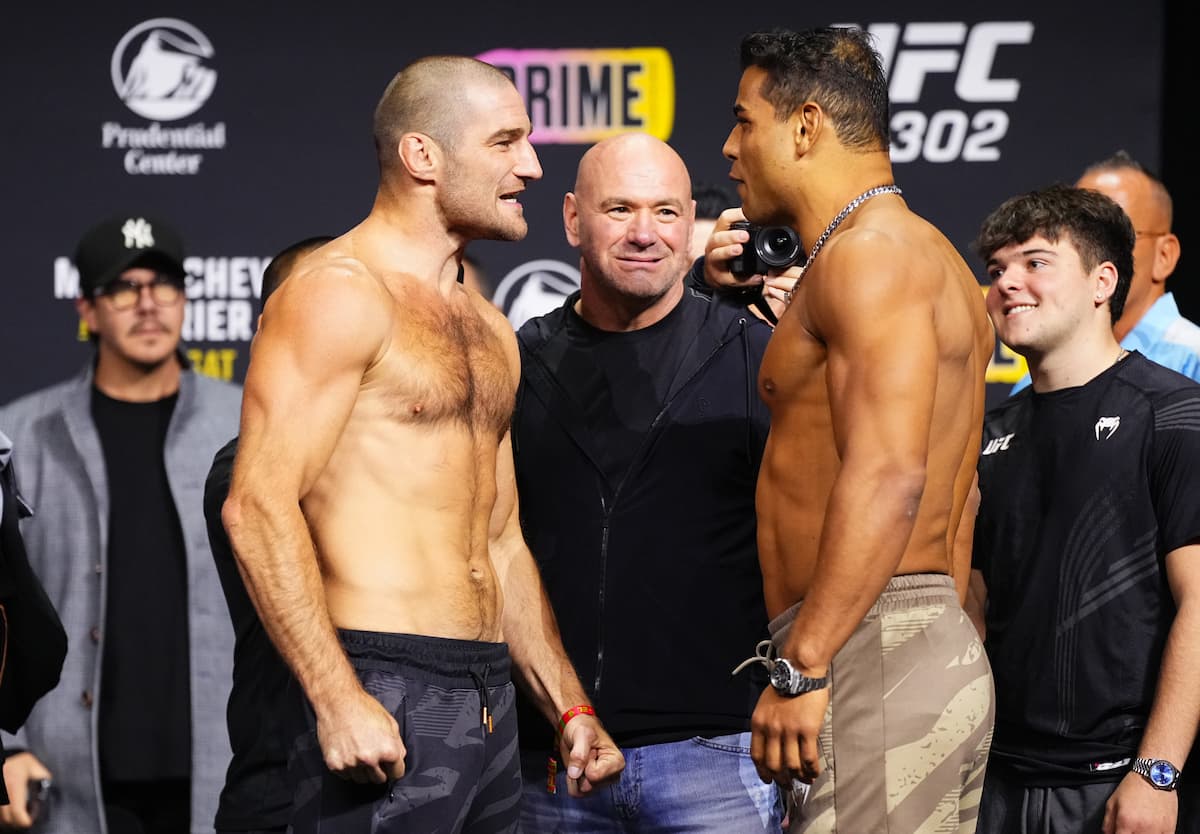 Ufc 302 Ceremonial Weigh Ins And Faceoff Video 