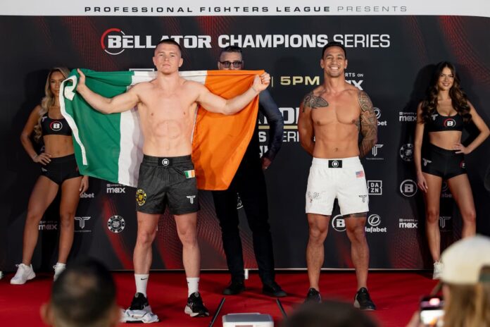 Paul Hughes faces Bobby King at Bellator Dublin