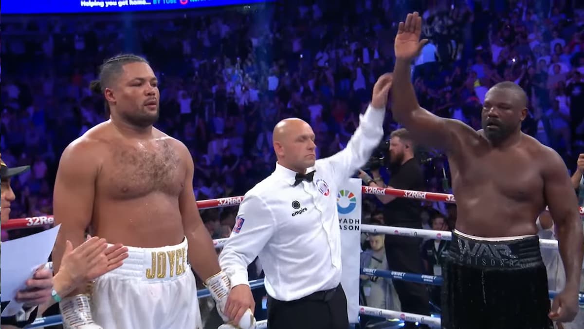 Video: Derek Chisora Drops Joe Joyce In Ninth Round, Wins By Decision