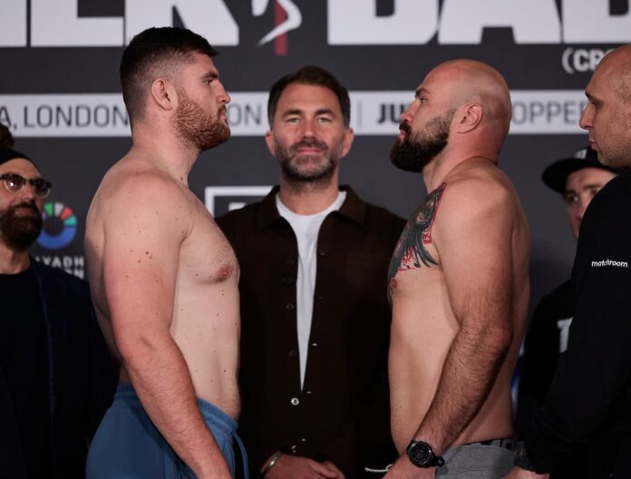 Johnny Fisher faces Alen Babic live from London, England