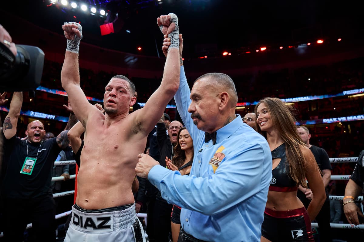 Nate Diaz victorious over Jorge Masvidal