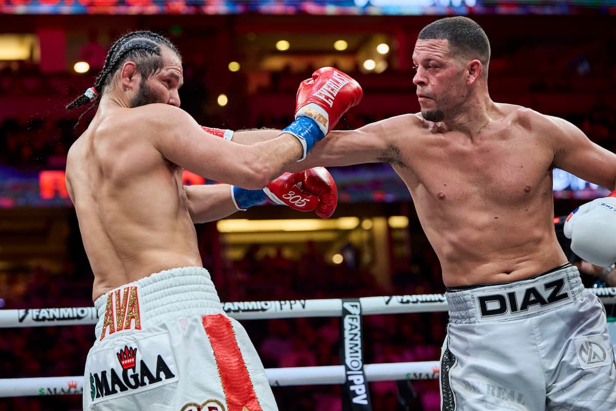 Video: Nate Diaz wins boxing match against Jorge Masvidal