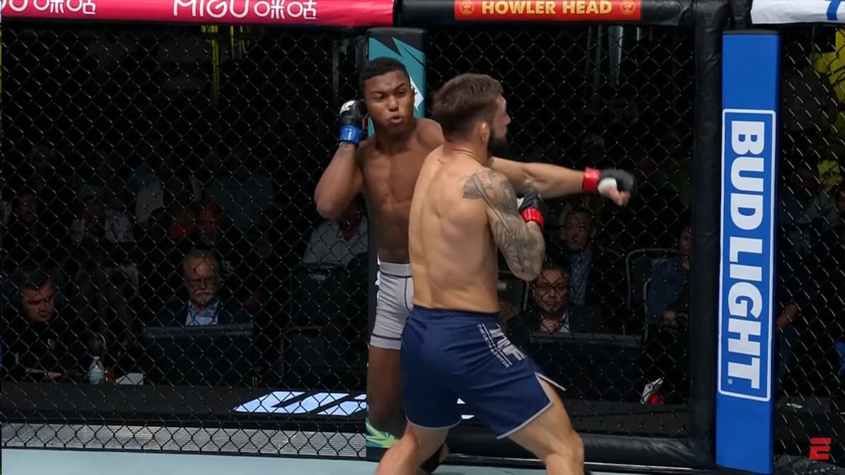 Mairon Santos wins TUF 32 Finale by major KO against Kaan Ofli at UFC Vegas 96