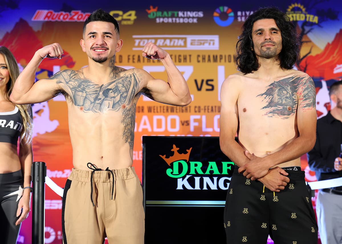 Matthew Griego vs Gilberto Mendoza