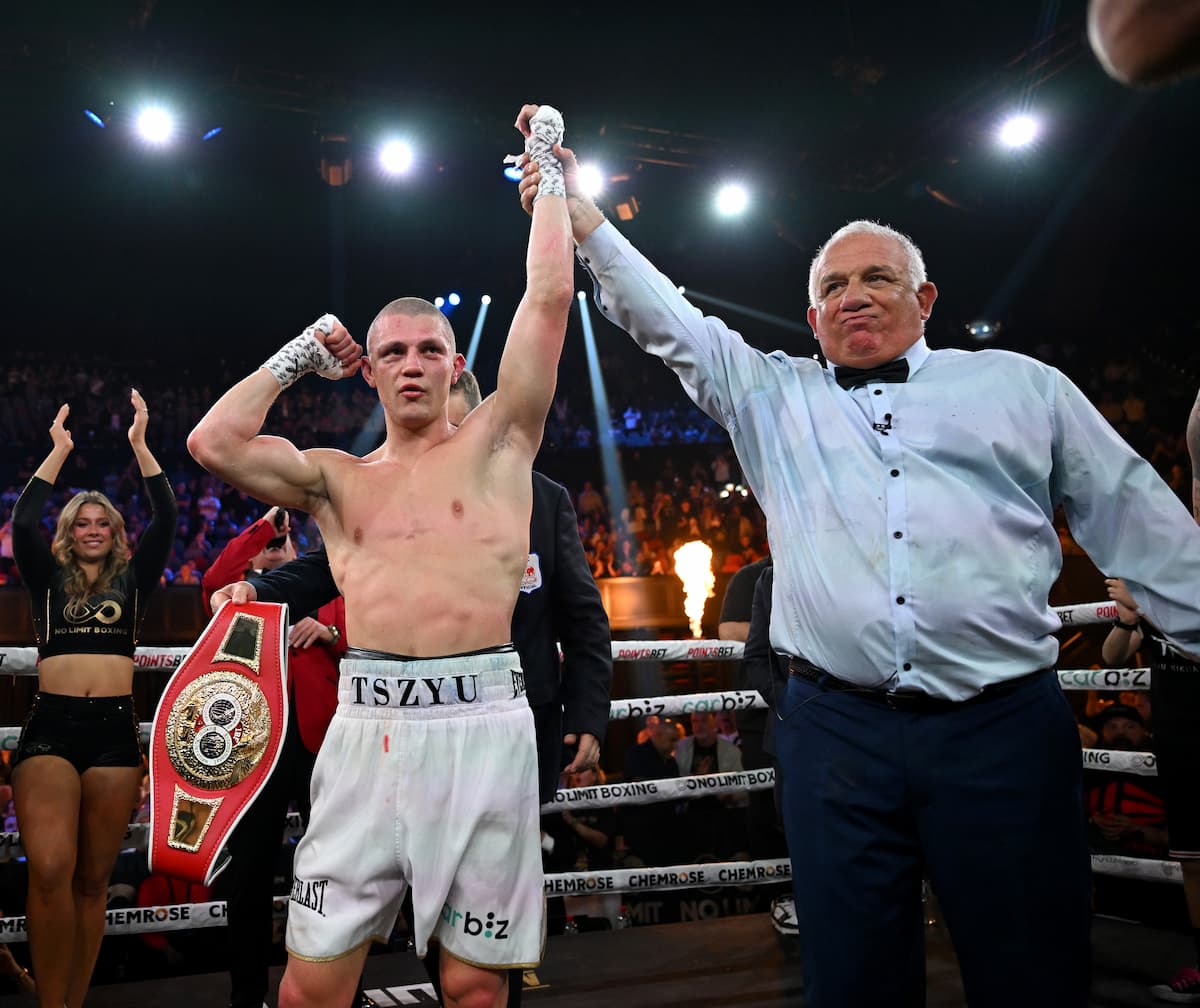 Nikita Tszyu victorious over Koen Mazoudier