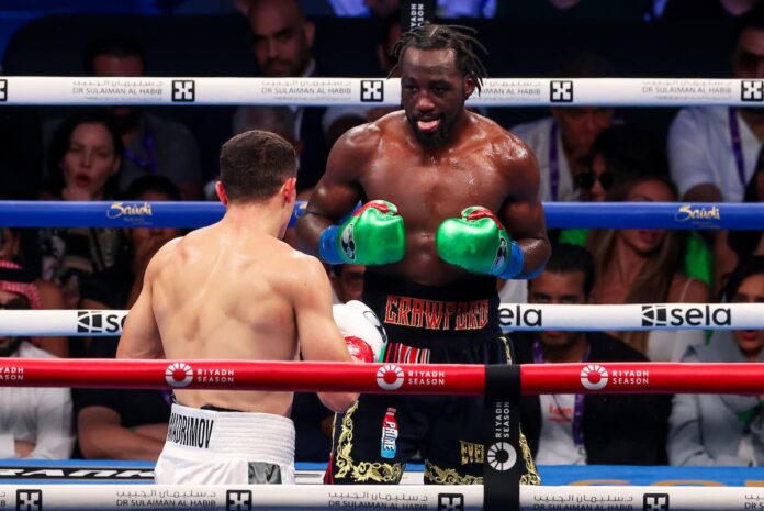 Terence Crawford defeats Israil Madrimov to become four-division world champion