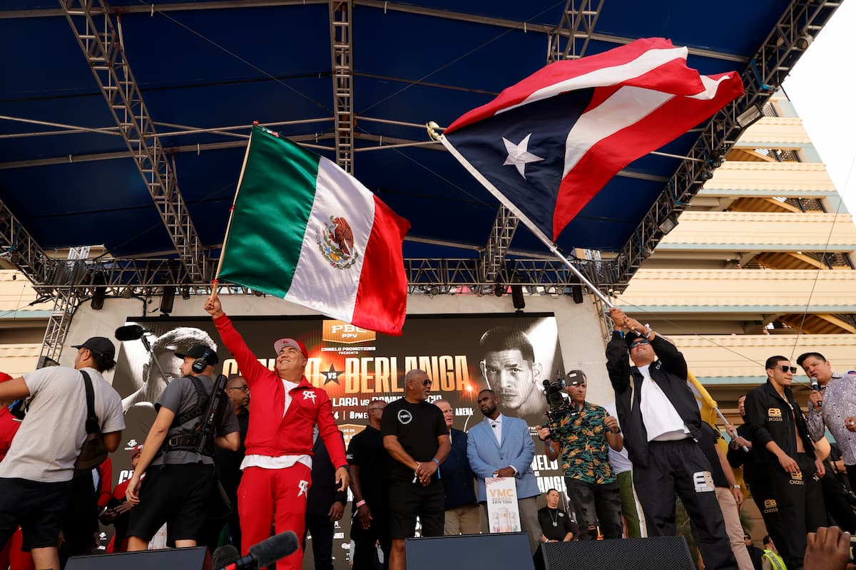 Canelo Alvarez vs Edgar Berlanga weigh-ins