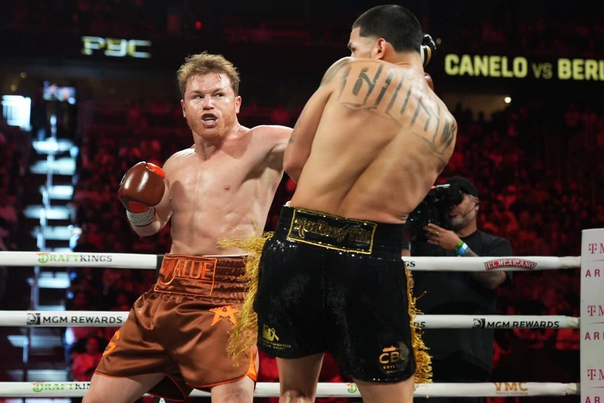 Full video highlights of Canelo Alvarez vs Edgar Berlanga fight