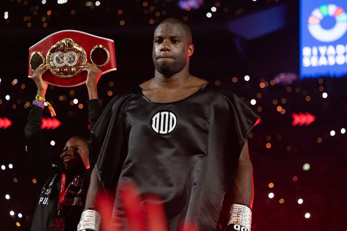 Daniel Dubois ring walk