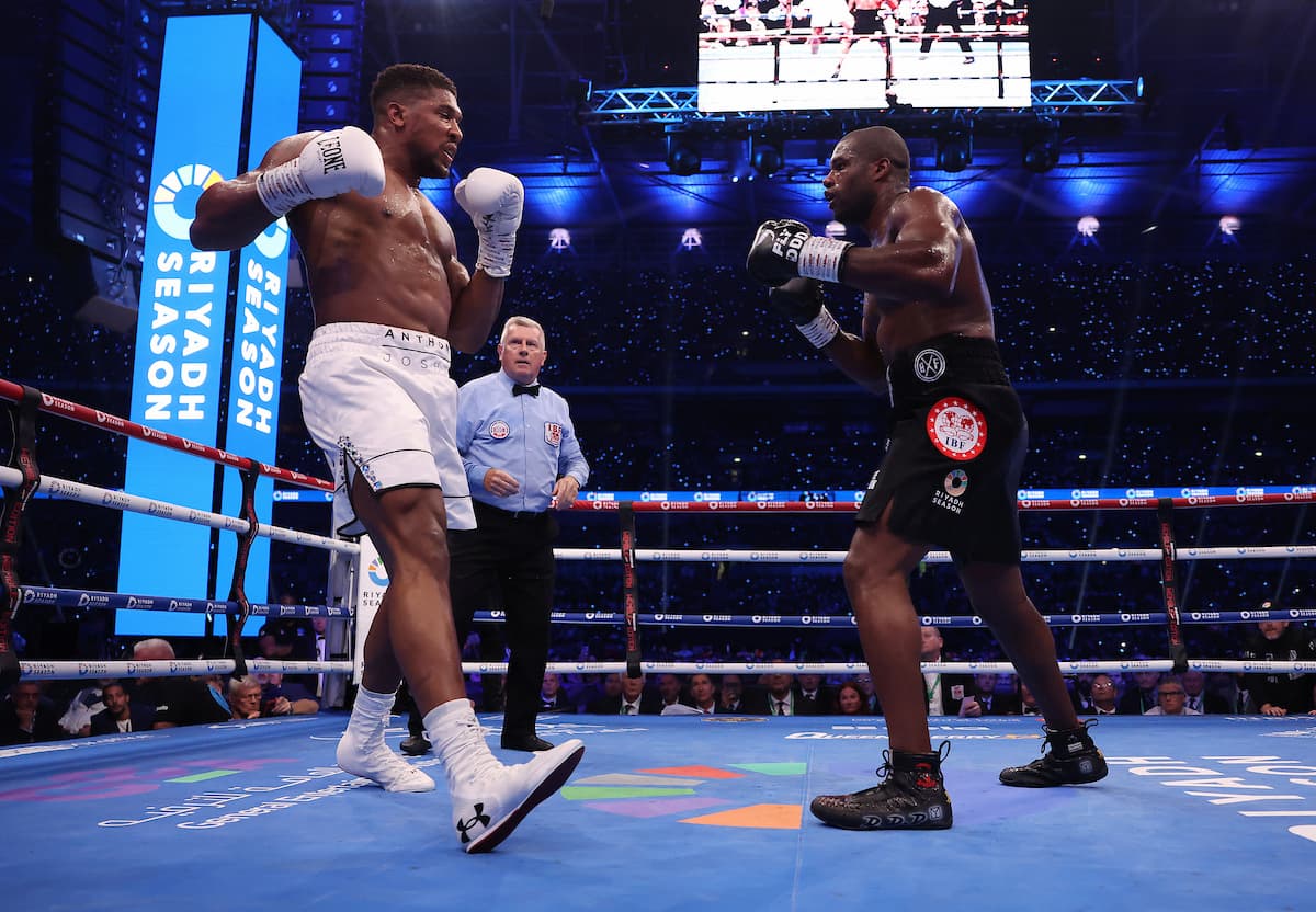 Daniel Dubois vs Anthony Joshua