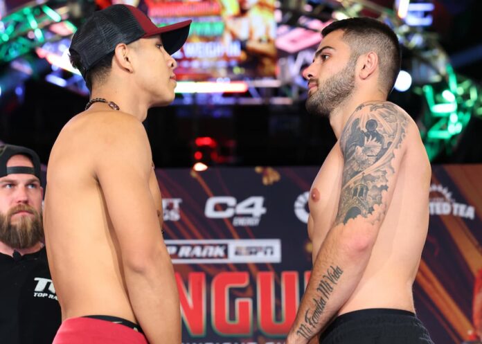 Jaime Munguia faces Erik Bazinyan live from Glendale, Arizona