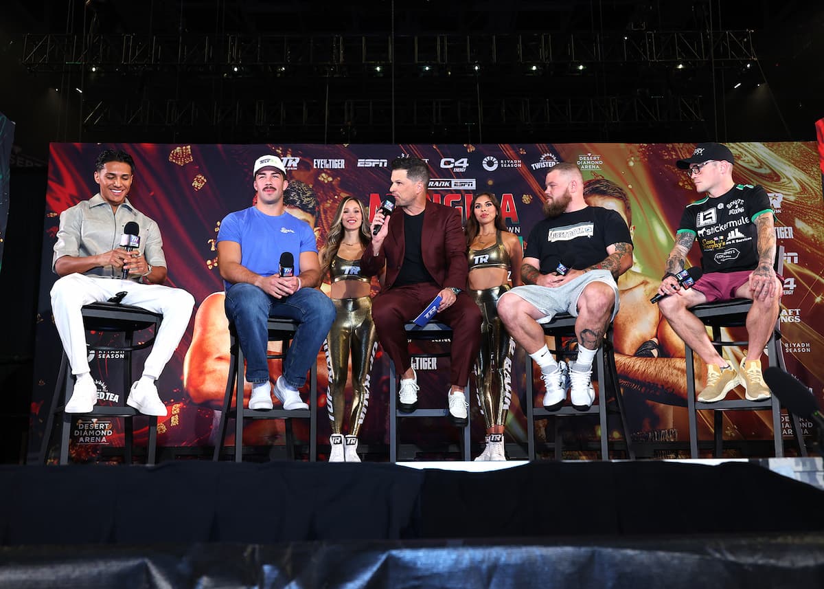 Munguia vs Bazinyan undercard fighters at the press conference