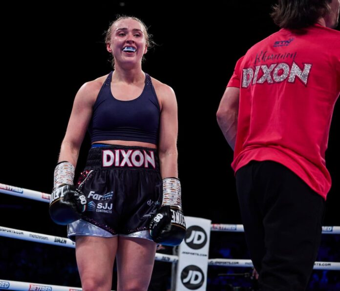 Rhiannon Dixon vs Terri Harper headlines in Sheffield, England