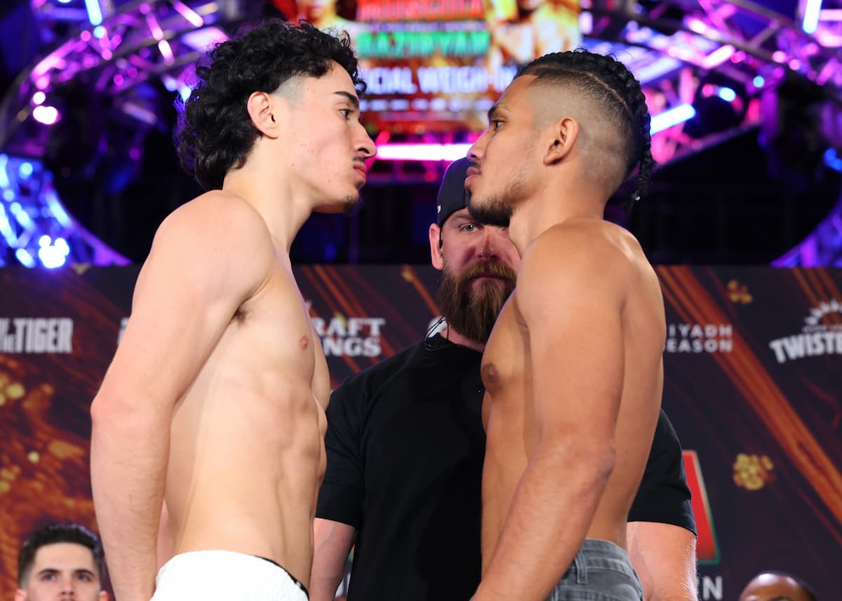 Steven Navarro and Oscar Arroyo go face to face