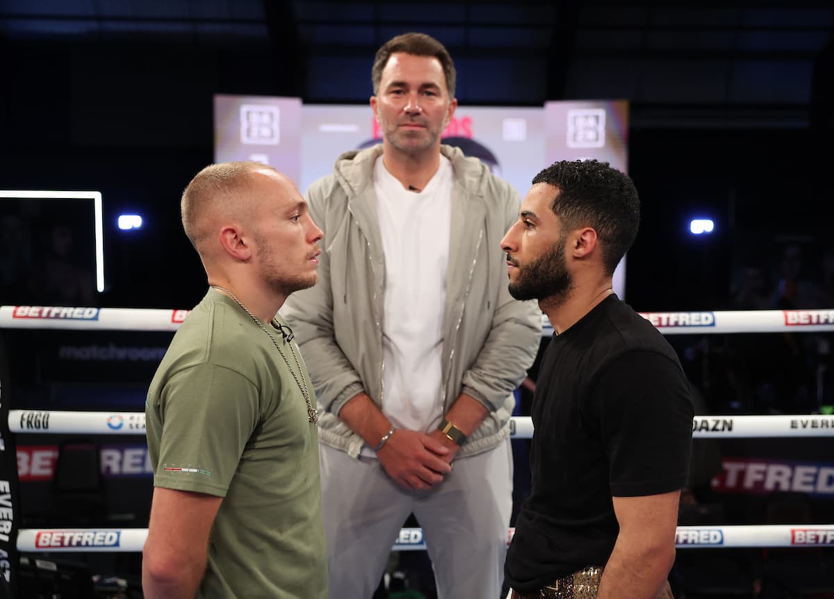 Sunny Edwards and Galal Yafai come face-to-face