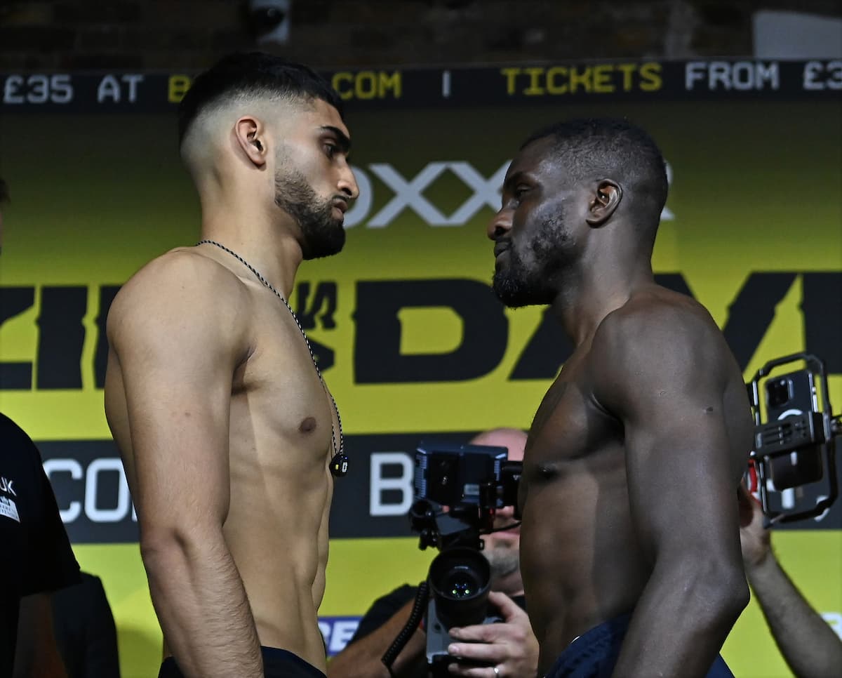 Adam Azim and Ohara Davies come face to face