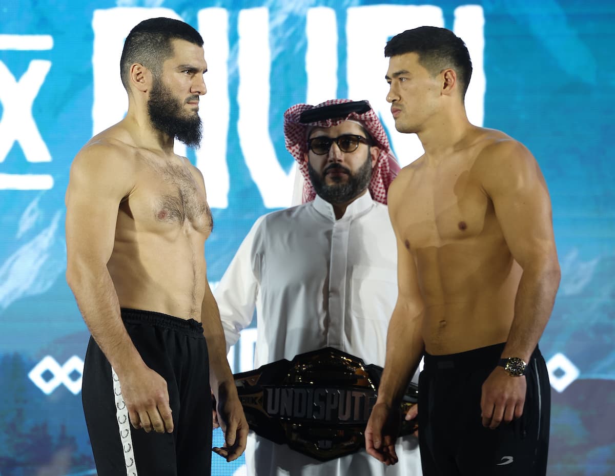 Artur Beterbiev and Dmitry Bivol