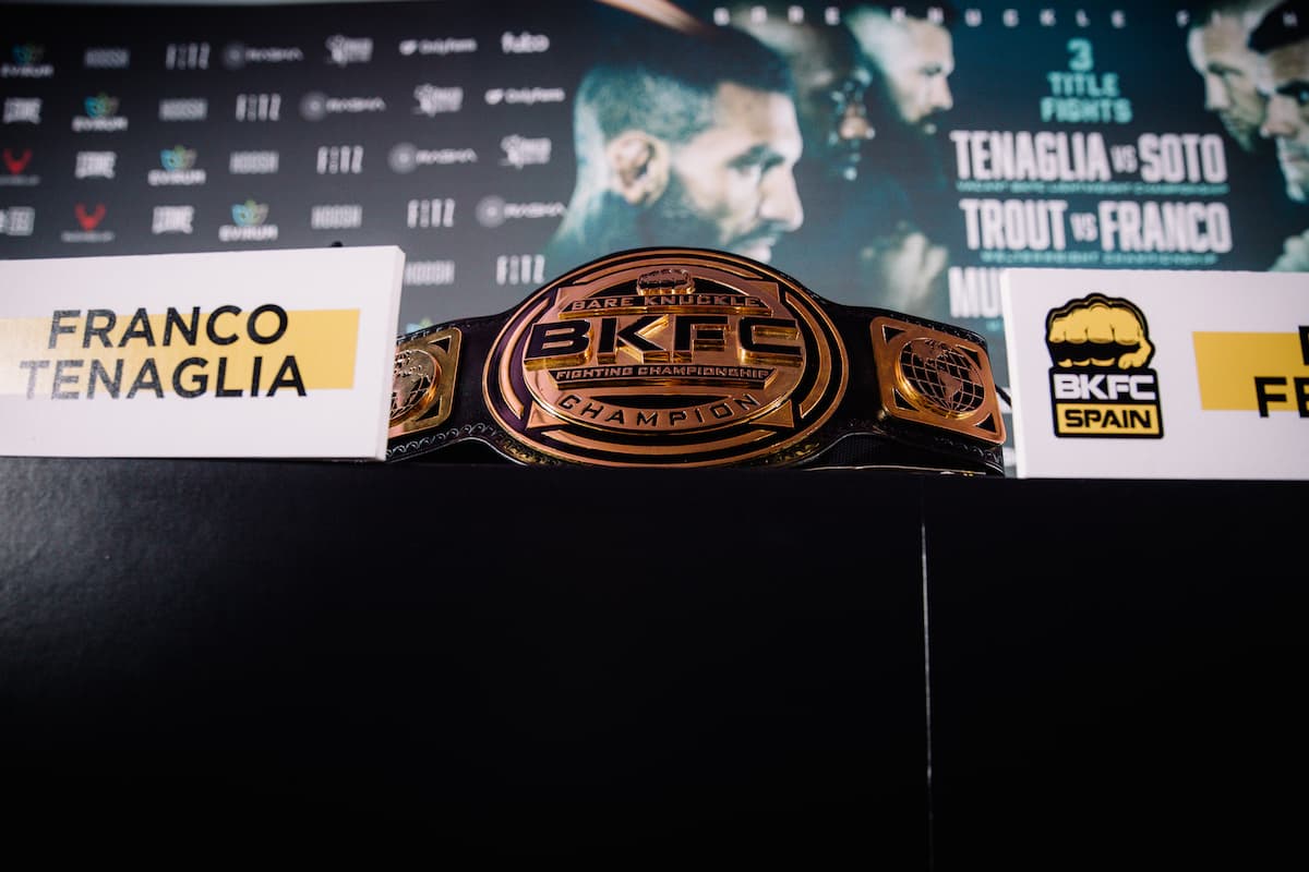 BKFC championship belt