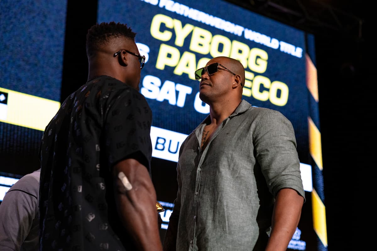 Francis Ngannou and Renan Ferreira