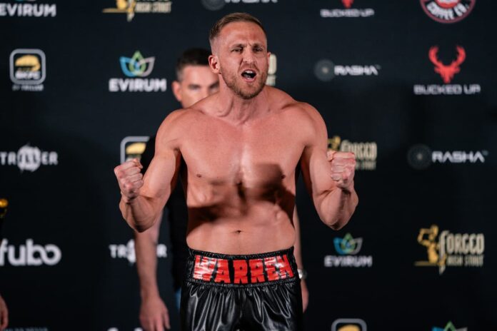 Jared Warren faces Mike Richman at BKFC Hollywood