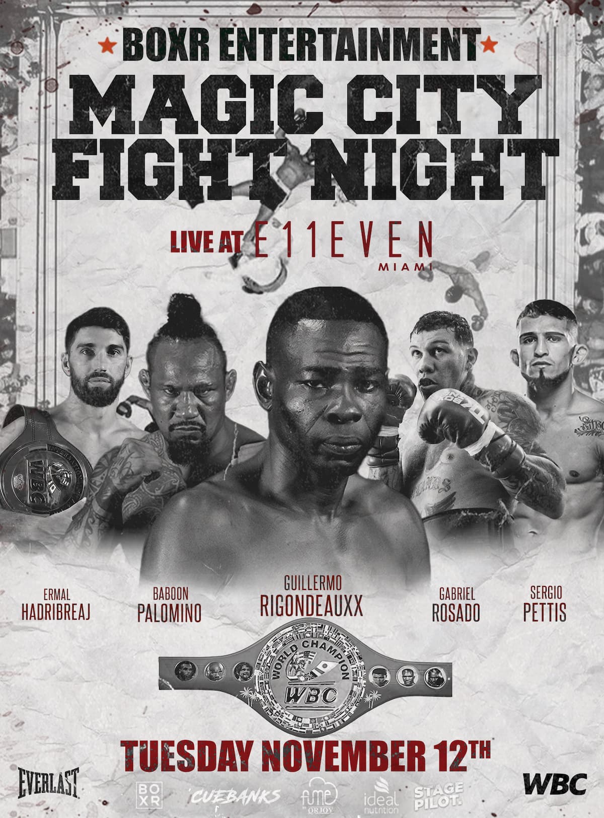 Magic City Fight Night poster