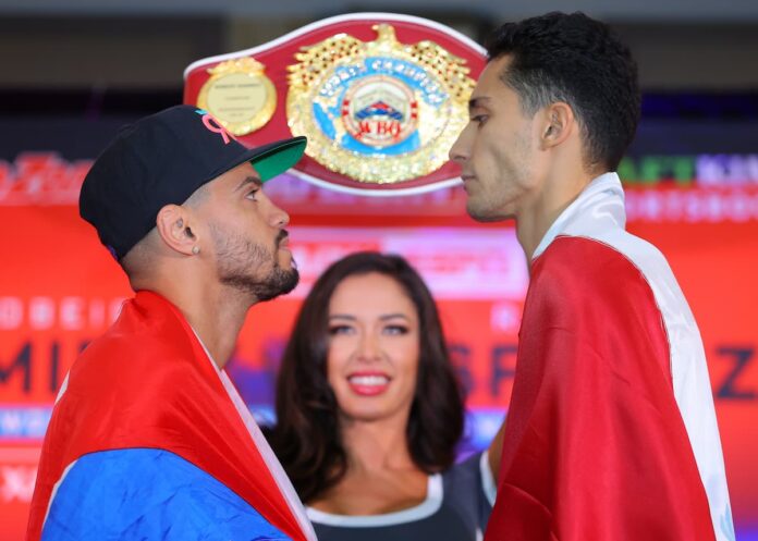 Robeisy Ramirez and Rafael Espinoza come face-to-face