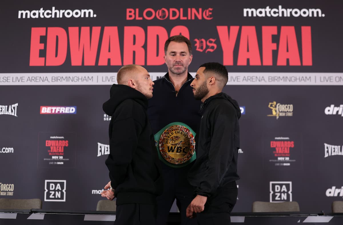 Sunny Edwards and Galal Yafai come face-to-face