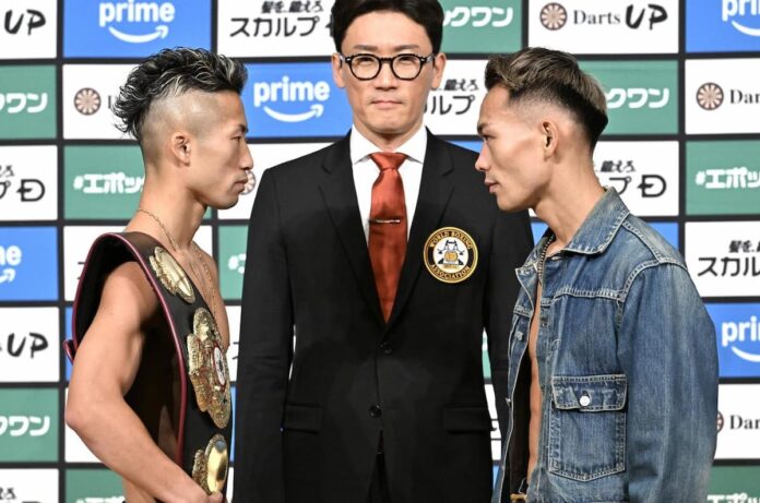 Takuma Inoue faces Seiya Tsutsumi at Ariake Arena in Tokyo, Japan