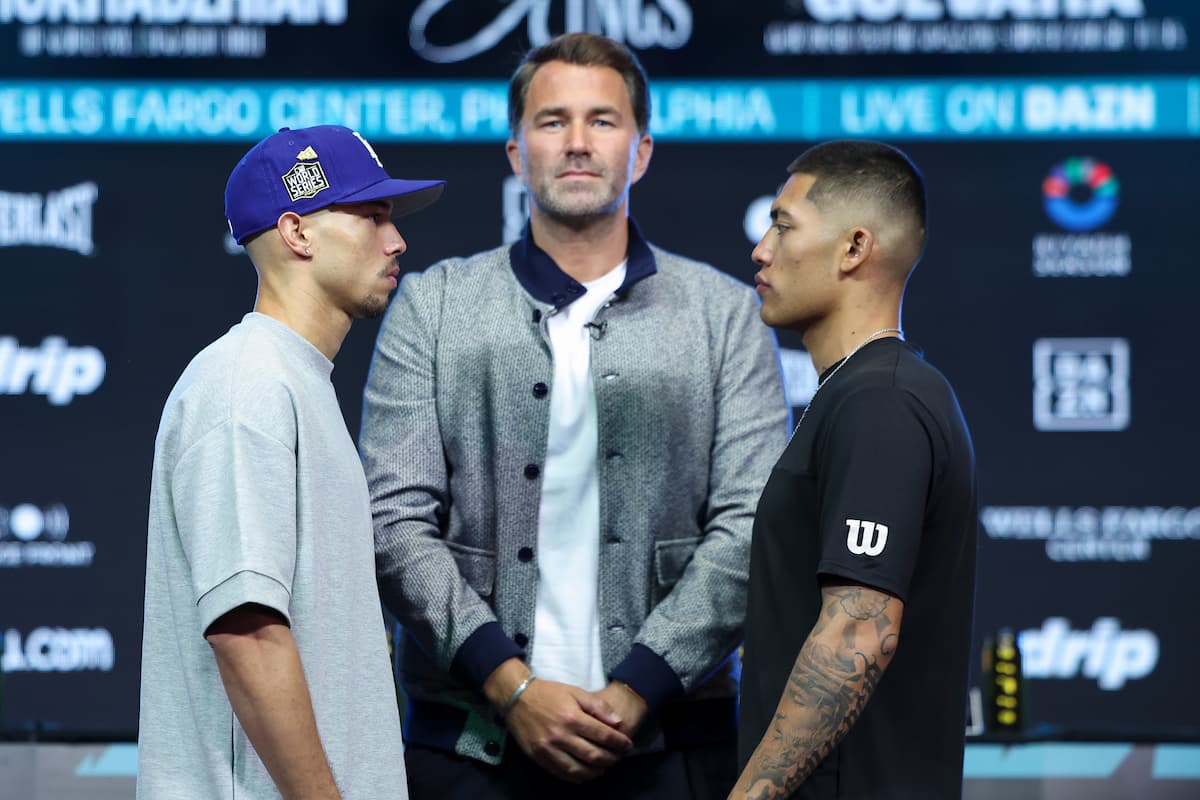 Ernesto Mercado and Jesus Saracho go face to face