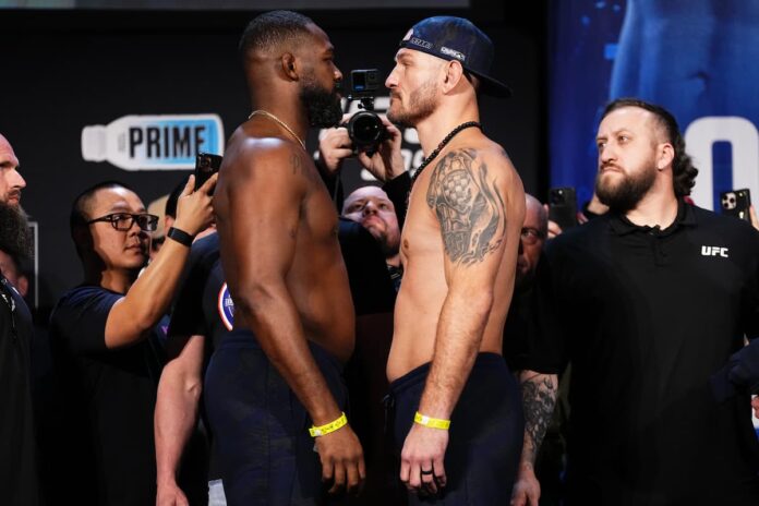 Jon Jones faces Stipe Miocic at UFC 309 live from Madison Square Garden in New York