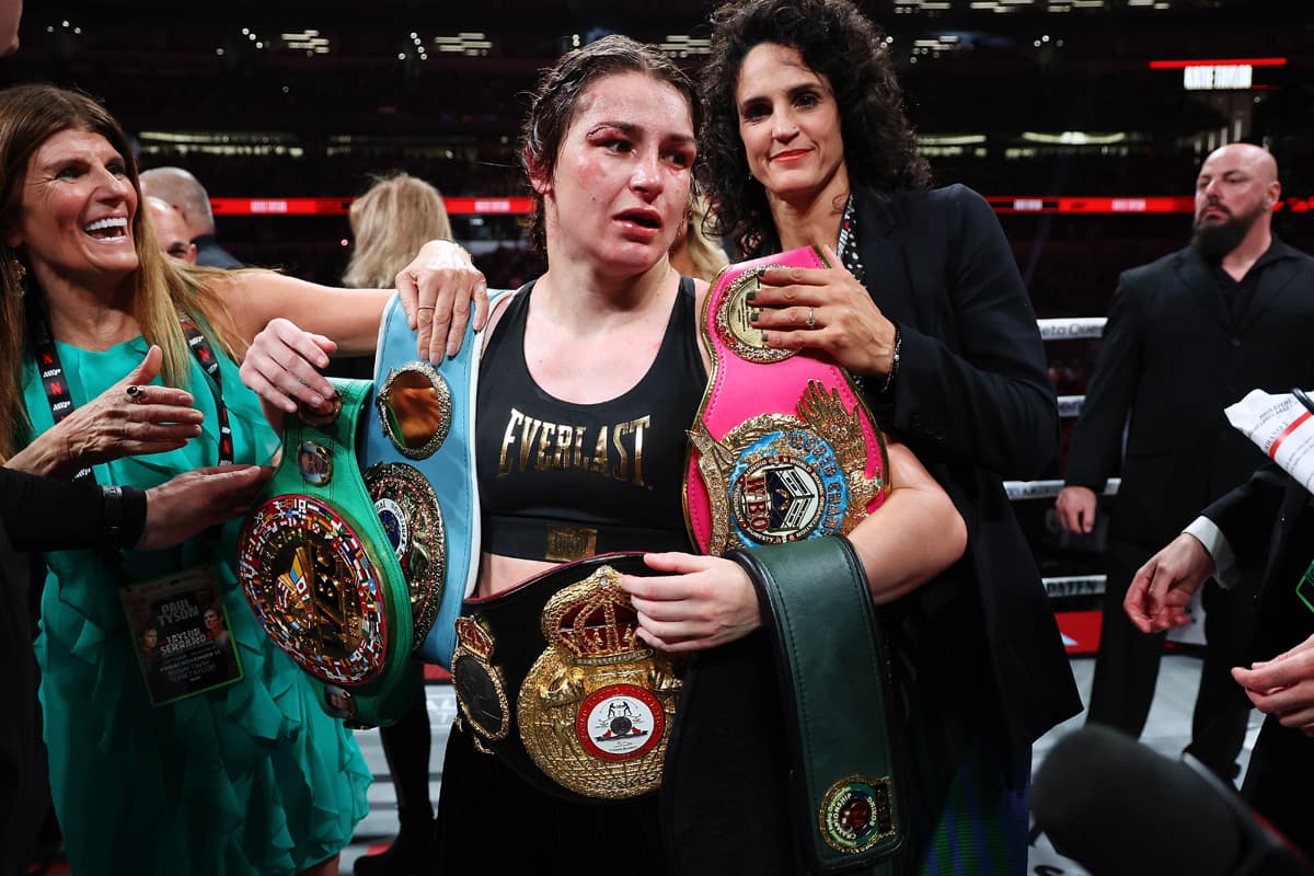 Katie Taylor retains titles