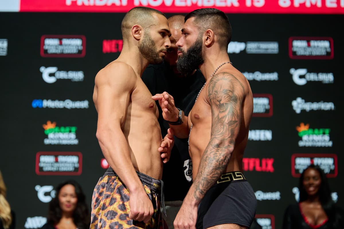 Lucas Bahdi and Armando Casamonica come face to face