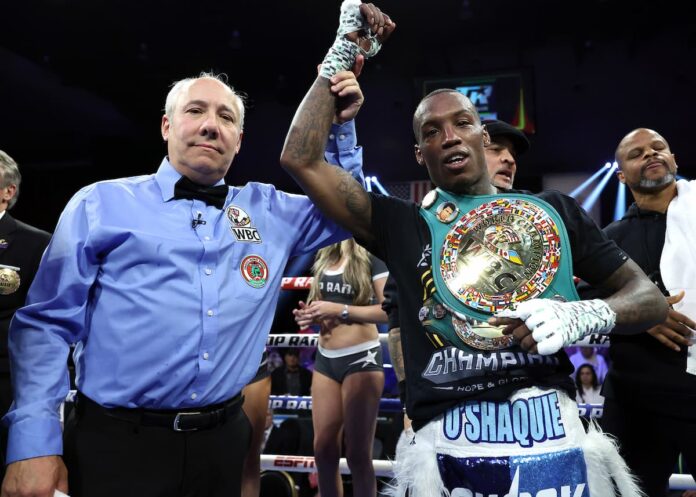 O'Shaquie Foster defeats Robson Conceicao in world title rematch in Verona, New York