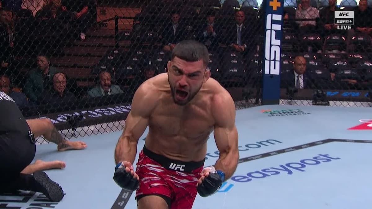 UFC 309 video: Ramiz Brahimaj KO's Mickey Gall in first round with punches