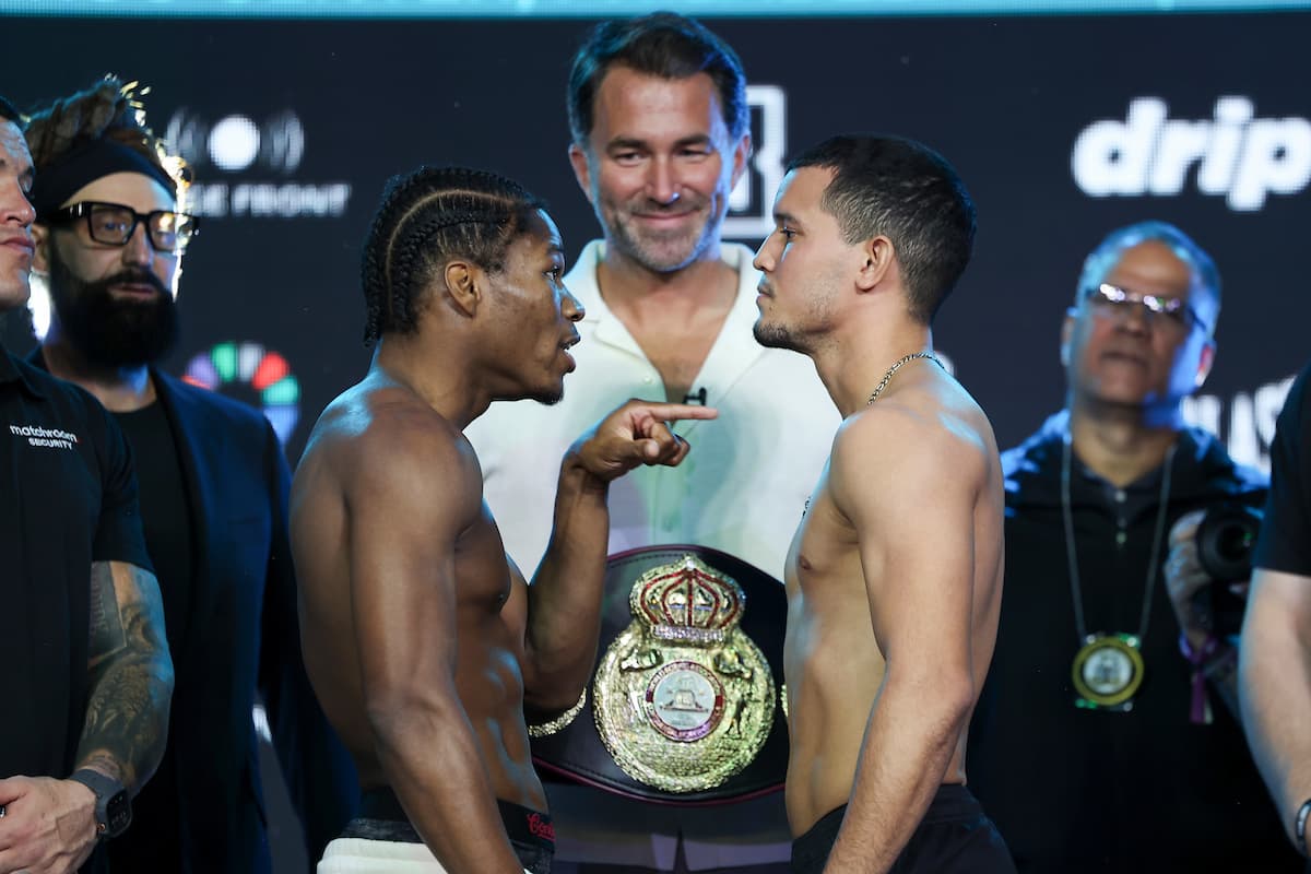 Raymond Ford and Orlando Gonzalez come face to face