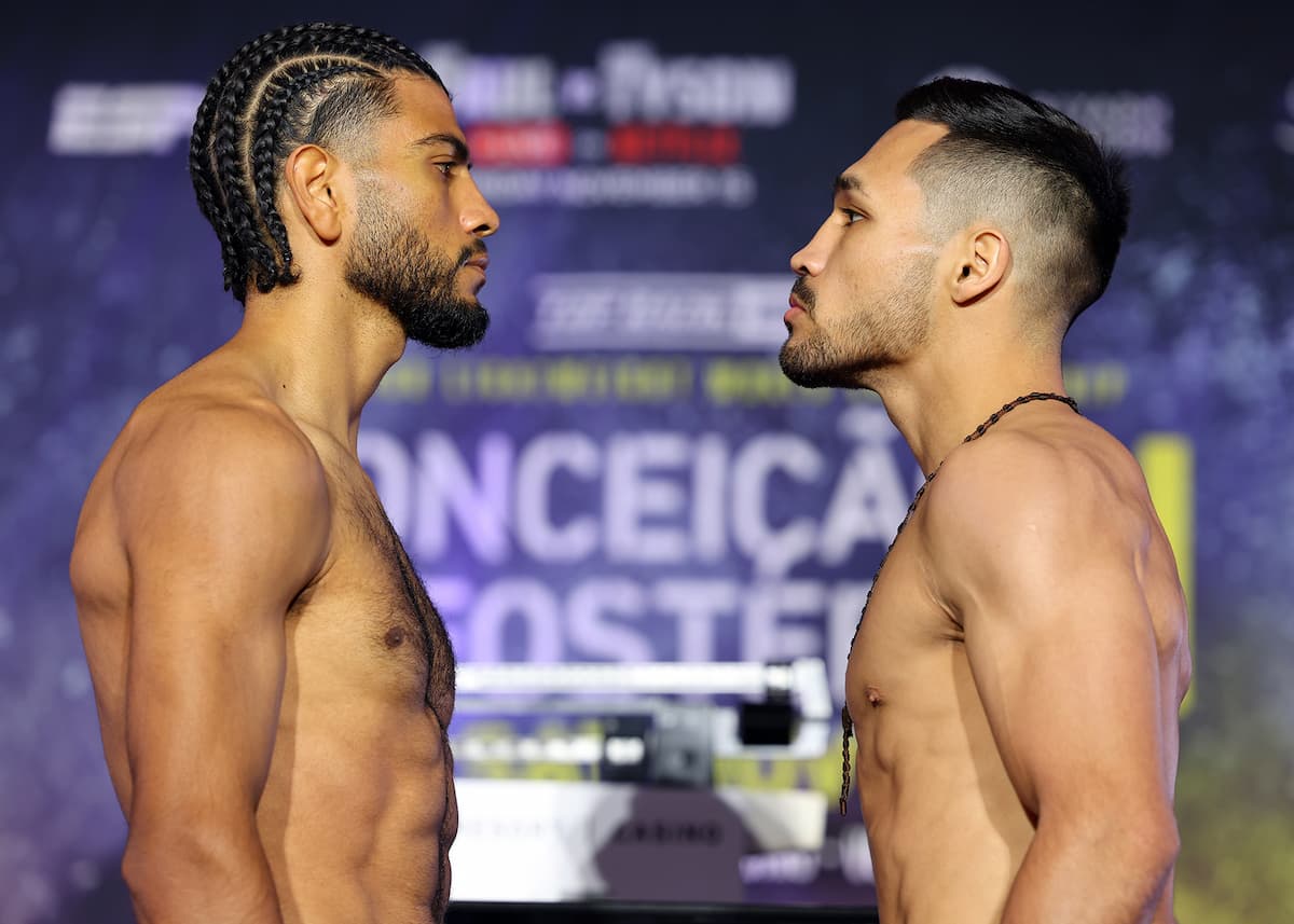 Raymond Muratalla and Jesus Antonio Perez Campos go face to face