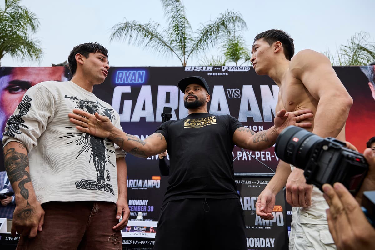 Ryan Garcia and Rukiya Anpo