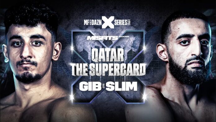 Gib vs Slim tops Misfits Boxing 19 - The Supercard live from Qatar