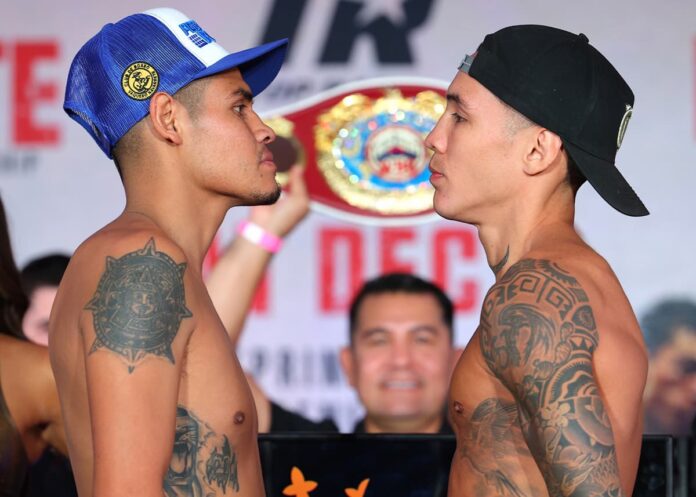 Emanuel Navarrete faces Oscar Valdez in a rematch live from Phoenix, AZ