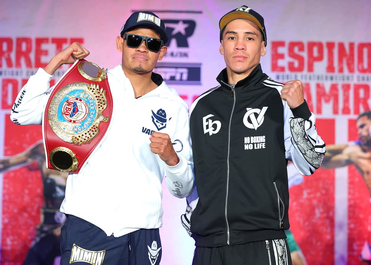 Emanuel Navarrete and Oscar Valdez