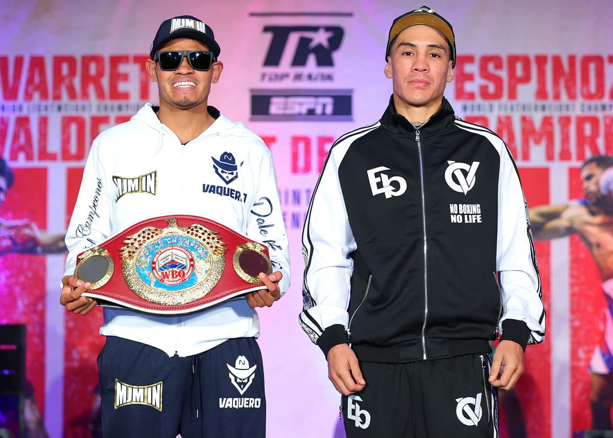 Emanuel Navarrete and Oscar Valdez